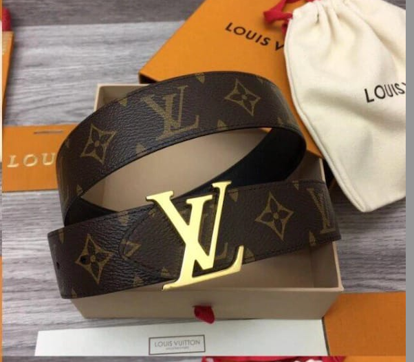 LOUIS VUITTON - CANVAS BELT